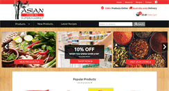 Desktop Screenshot of buyasianfood.com.au